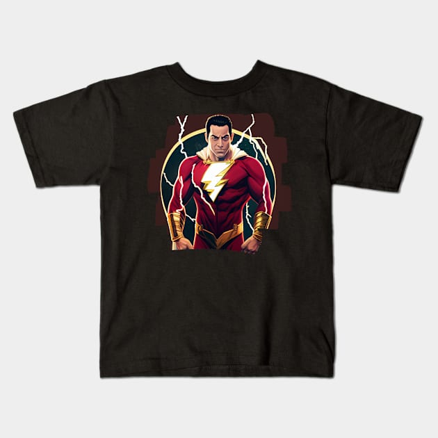 Shazam! Fury of the Gods Kids T-Shirt by Pixy Official